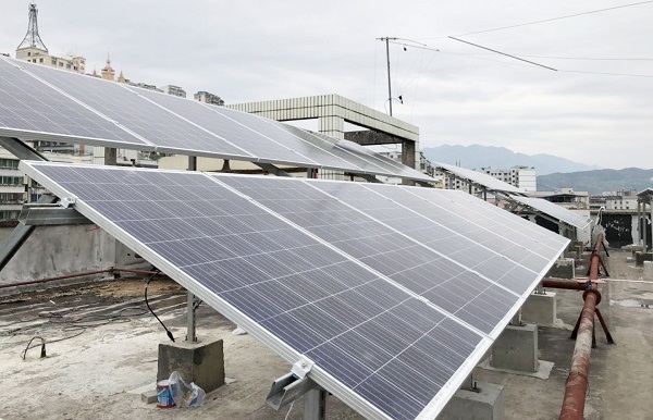 巫山縣縣政府10kw光伏并網(wǎng)發(fā)電系統(tǒng)案例